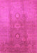 Oriental Pink Traditional Rug, urb528pnk