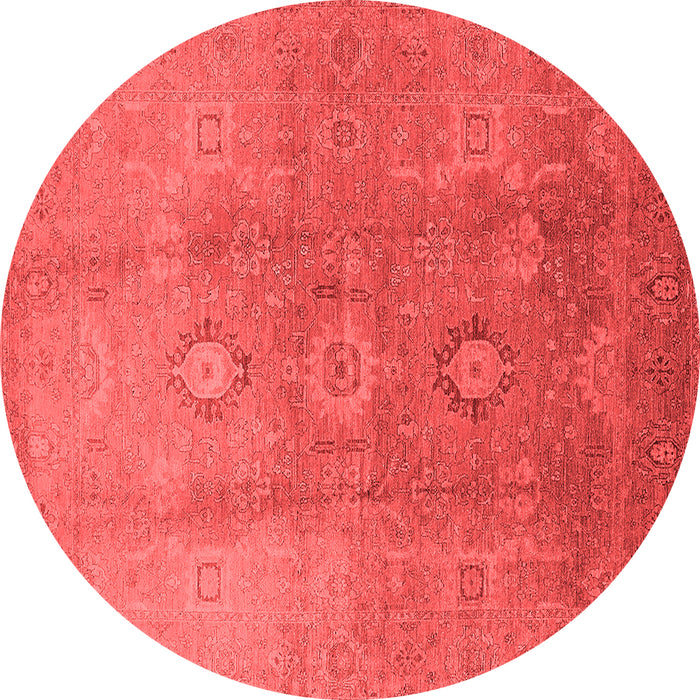 Machine Washable Oriental Red Traditional Rug, wshurb528red