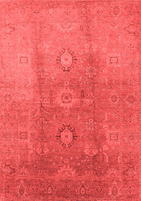 Oriental Red Traditional Rug, urb528red