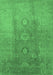 Oriental Emerald Green Traditional Rug, urb528emgrn