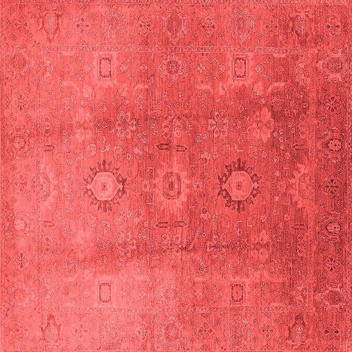Machine Washable Oriental Red Traditional Rug, wshurb528red