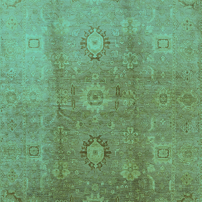 Oriental Turquoise Traditional Rug, urb528turq