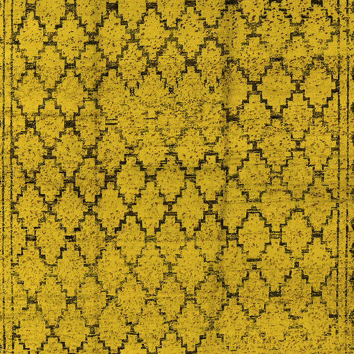 Solid Yellow Modern Rug, urb529yw