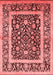 Oriental Red Traditional Area Rugs
