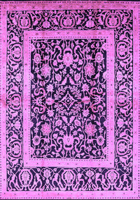 Oriental Purple Traditional Rug, urb530pur