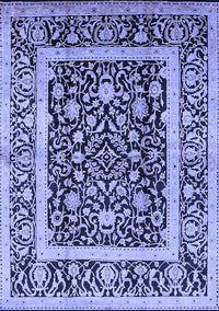 Oriental Blue Traditional Rug, urb530blu