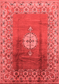 Oriental Red Industrial Rug, urb531red