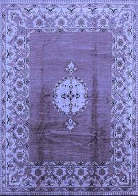 Oriental Blue Industrial Rug, urb531blu