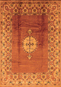 Oriental Orange Industrial Rug, urb531org