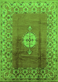 Oriental Green Industrial Rug, urb531grn