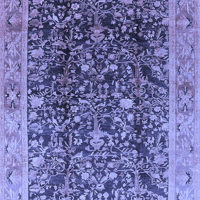 Oriental Blue Traditional Rug, urb532blu