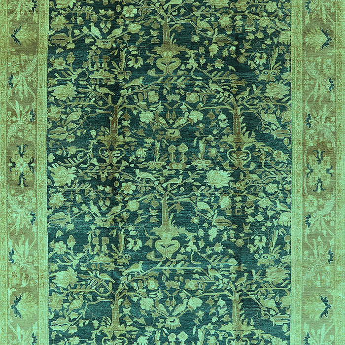 Oriental Turquoise Traditional Rug, urb532turq