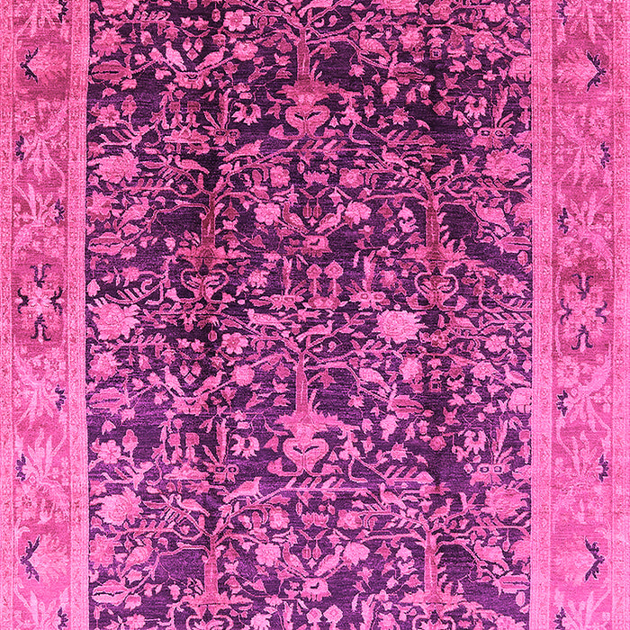 Oriental Pink Traditional Rug, urb532pnk