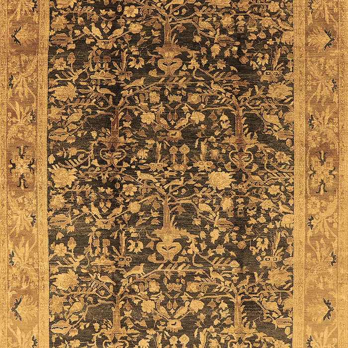 Oriental Brown Traditional Rug, urb532brn