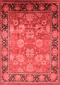 Oriental Red Traditional Rug, urb533red