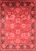 Oriental Red Traditional Area Rugs
