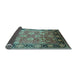 Sideview of Oriental Light Blue Traditional Rug, urb533lblu