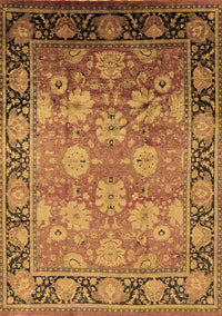 Oriental Brown Traditional Rug, urb533brn