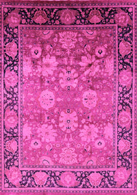 Oriental Pink Traditional Rug, urb533pnk