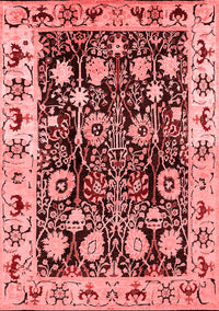 Oriental Red Traditional Rug, urb534red