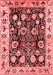 Oriental Red Traditional Area Rugs