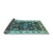 Sideview of Oriental Light Blue Traditional Rug, urb534lblu