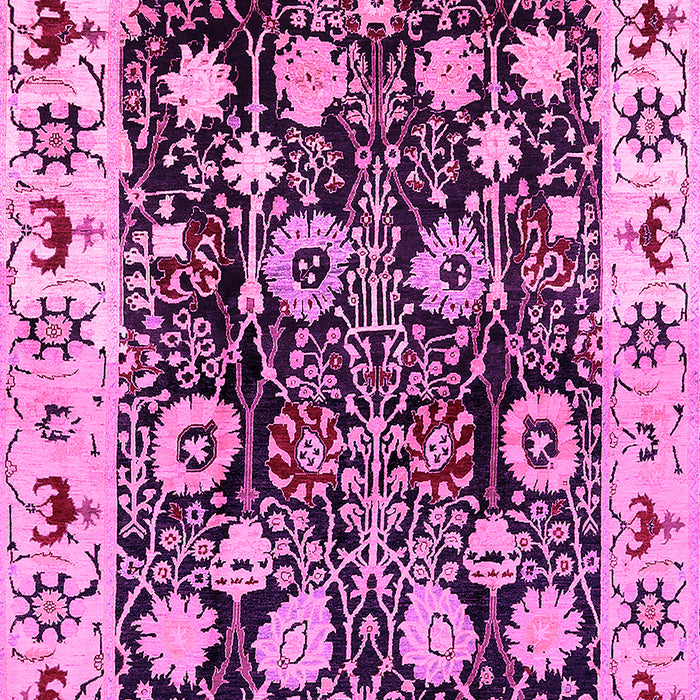 Oriental Pink Traditional Rug, urb534pnk