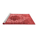 Industrial Red Washable Rugs