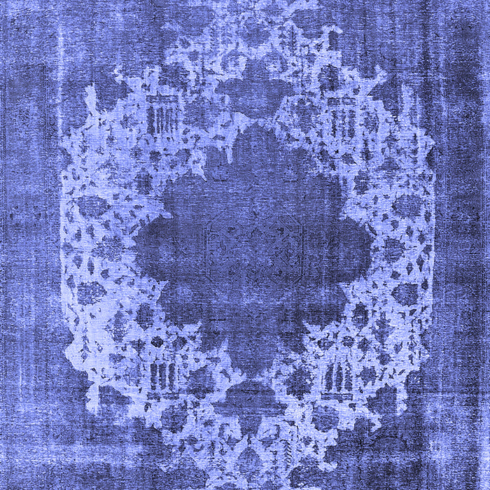 Oriental Blue Industrial Rug, urb535blu
