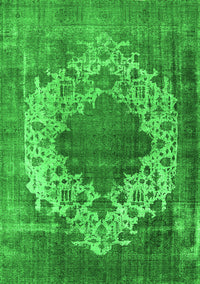 Oriental Green Industrial Rug, urb535grn