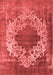 Oriental Red Industrial Area Rugs