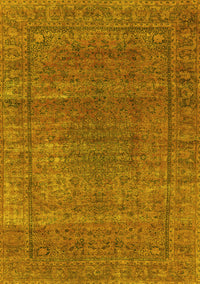 Oriental Yellow Industrial Rug, urb536yw