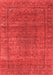 Oriental Red Industrial Area Rugs