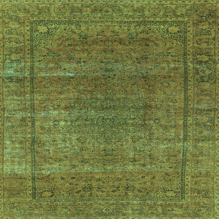 Square Oriental Light Blue Industrial Rug, urb536lblu