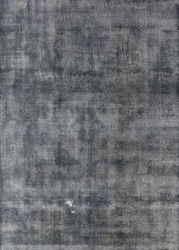 Mid-Century Modern Gray Oriental Rug, urb537