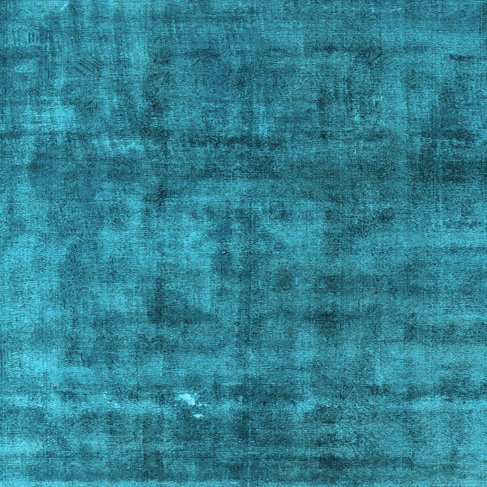 Square Oriental Light Blue Industrial Rug, urb537lblu