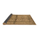 Sideview of Oriental Brown Traditional Rug, urb538brn