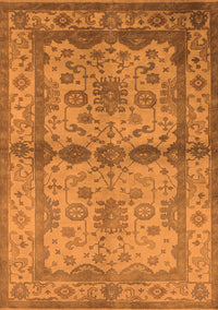 Oriental Orange Traditional Rug, urb538org