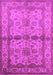 Oriental Pink Traditional Rug, urb538pnk