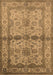 Oriental Brown Traditional Rug, urb538brn