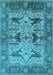 Oriental Light Blue Industrial Rug, urb539lblu