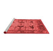 Industrial Red Washable Rugs