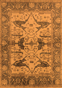 Oriental Orange Industrial Rug, urb539org