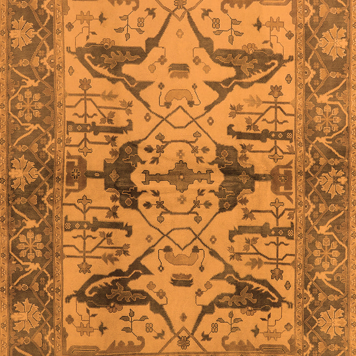 Oriental Orange Industrial Rug, urb539org