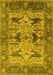 Oriental Yellow Industrial Rug, urb539yw