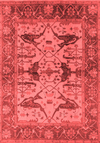 Oriental Red Industrial Rug, urb539red