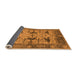 Sideview of Oriental Orange Industrial Rug, urb539org