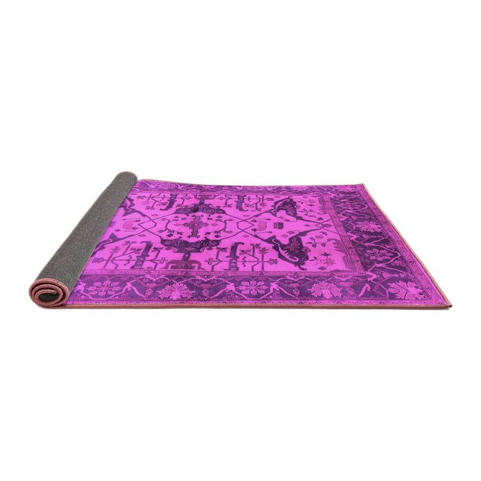 Sideview of Oriental Pink Industrial Rug, urb539pnk