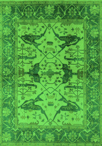 Oriental Green Industrial Rug, urb539grn