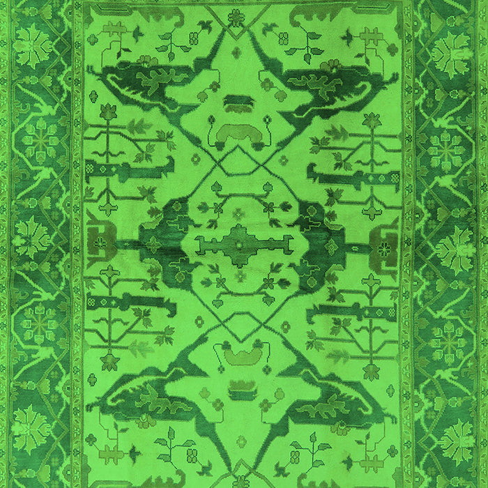 Oriental Green Industrial Rug, urb539grn